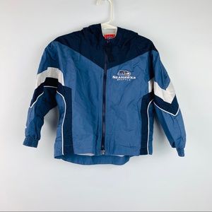 Boys NFL Windbreaker Jacket Seattle Seahawks